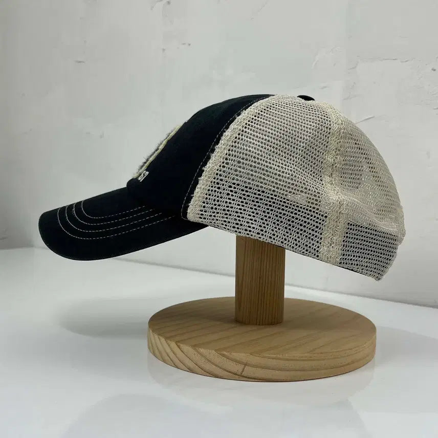 [BUNJANG] Polo Ralph Lauren Bulldog Patch Mesh Trucker Baseball Cap / 폴로 랄프로렌 불독 패치 메쉬 트러커 볼캡 모자