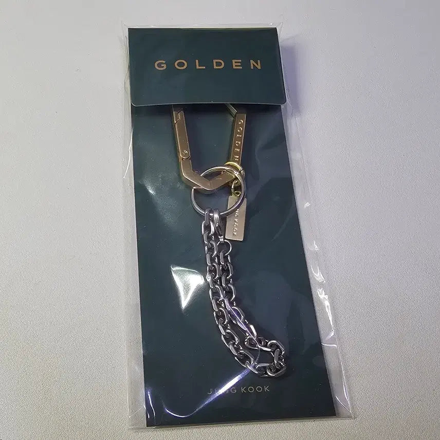 [BUNJANG] BTS Jungkook GOLDEN Keyring / 방탄소년단 정국 골든 GOLDEN 키링 미개봉
