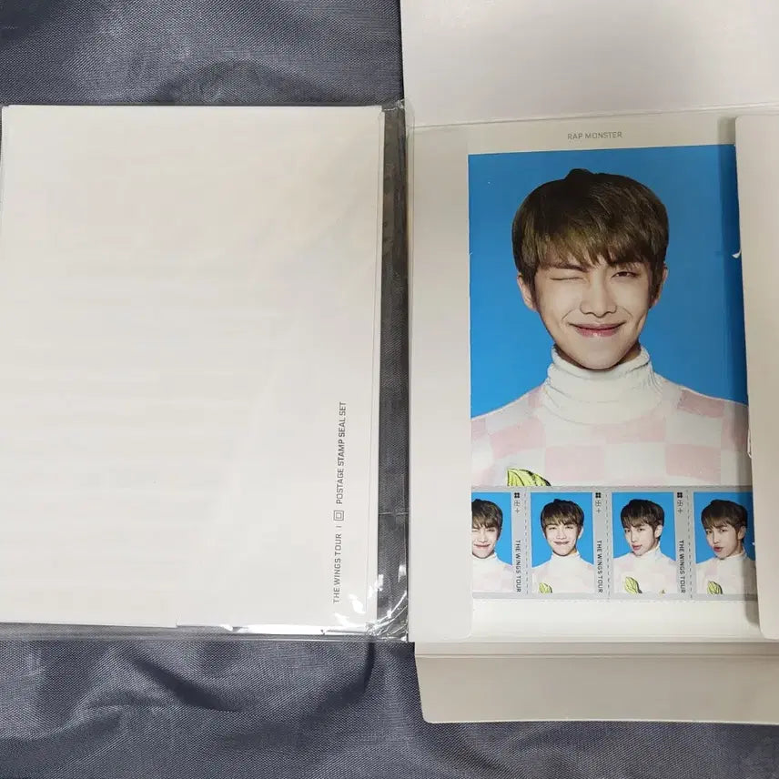 [BUNJANG] BTS Wings Stamp Seal Bundle Set / 방탄 윙즈 스탬프 우표 씰 ( bts 윙즈콘 남준 석진 윤기 호석 지민
