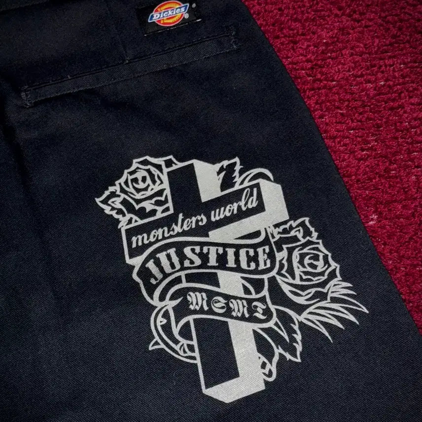 [BUNJANG] Dickies 874 Tattoo Script Custom Printing Work Pants / 디키즈 874 타투 스크립트 커스텀 프린팅 워크팬츠