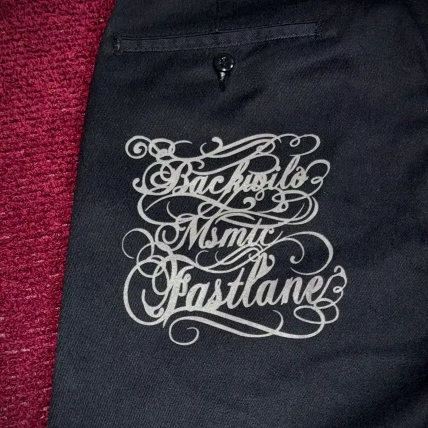 [BUNJANG] Dickies 874 Tattoo Script Custom Printing Work Pants / 디키즈 874 타투 스크립트 커스텀 프린팅 워크팬츠