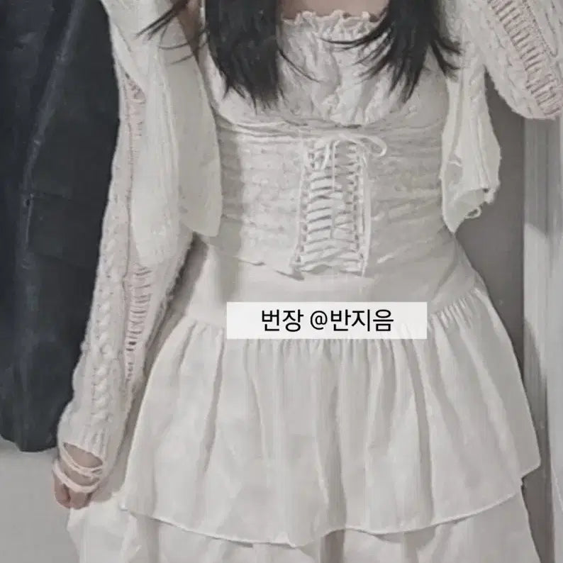 [SOLD OUT] 졸업사진 SES 컨셉 졸사 공주 발레코어 올화이트 페어리코어