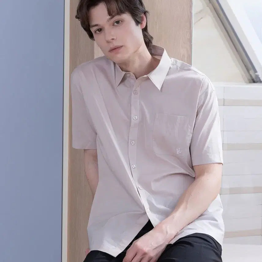 [BUNJANG] Celitio Pocket Half Shirt / (1회착용)셀리티오 포켓 하프 셔츠 [정가 59,000원]