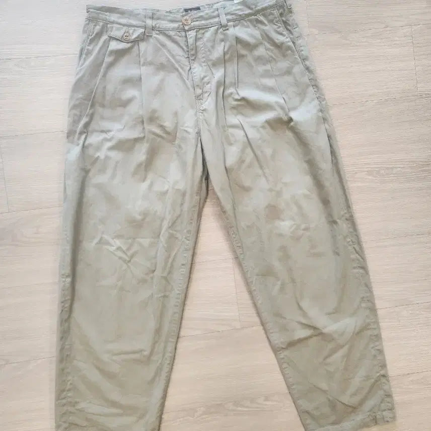 [BUNJANG] LEE 101 Double Pleated Chino Pants / LEE 101 더블 플리츠 치노 Made in Itaiy  W34 L34