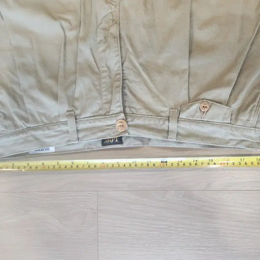 [BUNJANG] LEE 101 Double Pleated Chino Pants / LEE 101 더블 플리츠 치노 Made in Itaiy  W34 L34