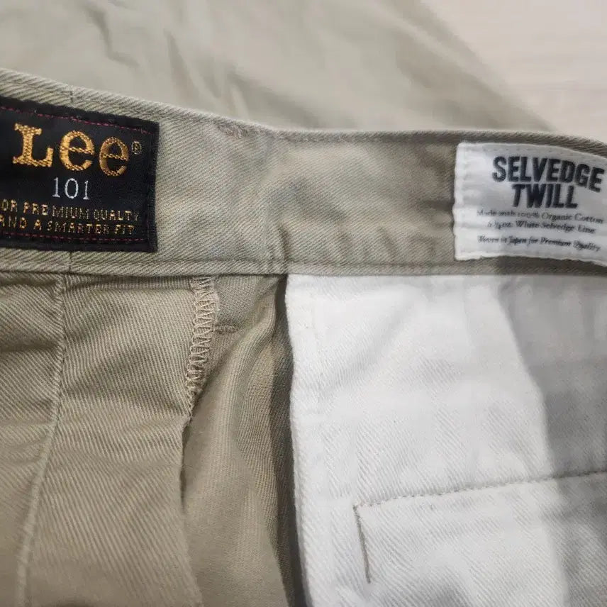 [BUNJANG] LEE 101 Double Pleated Chino Pants / LEE 101 더블 플리츠 치노 Made in Itaiy  W34 L34