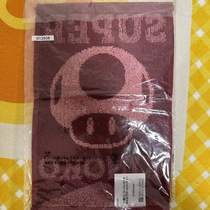 [BUNJANG] Super Mario Ichiban Kuji F Prize Toad Hand Towel / [미개봉] 슈퍼마리오 쿠지 F상 키노피오 핸드타올