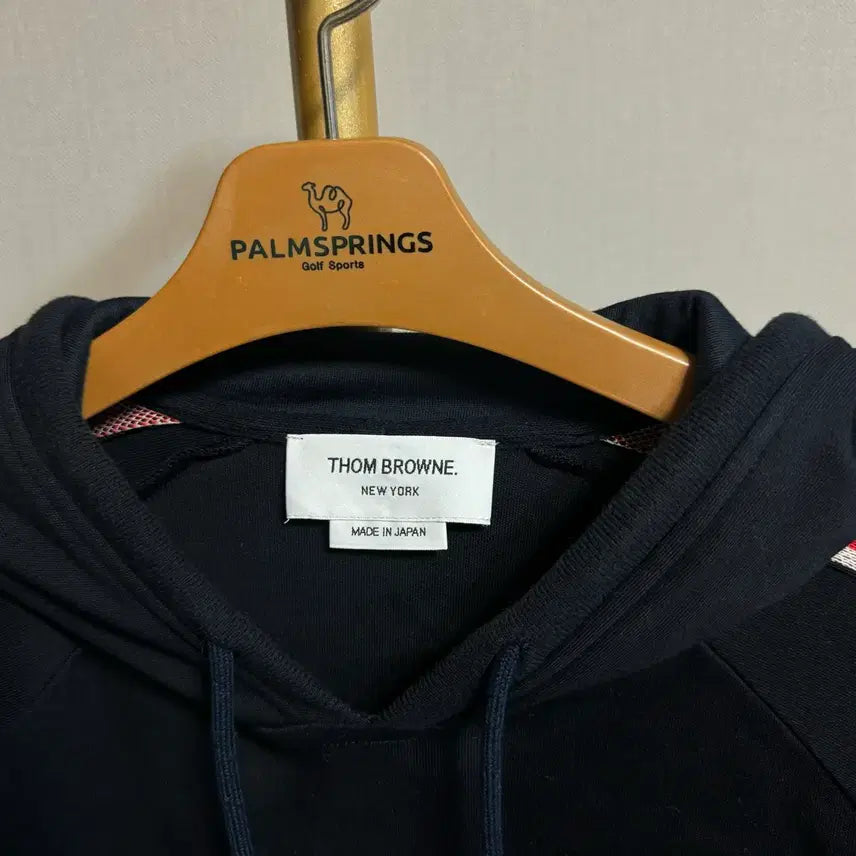[BUNJANG] Thom Browne RWB Side Stripe Hoodie Navy / [정품 , 1사이즈] 톰브라운 RWB 사이드 삼선 후드티 네이비