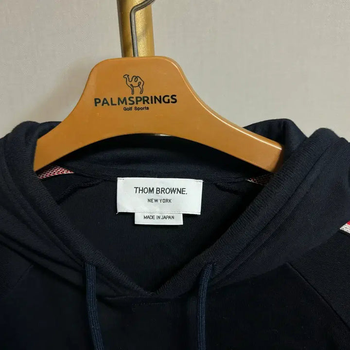 [BUNJANG] Thom Browne RWB Side Stripe Hoodie Navy / [정품 , 1사이즈] 톰브라운 RWB 사이드 삼선 후드티 네이비