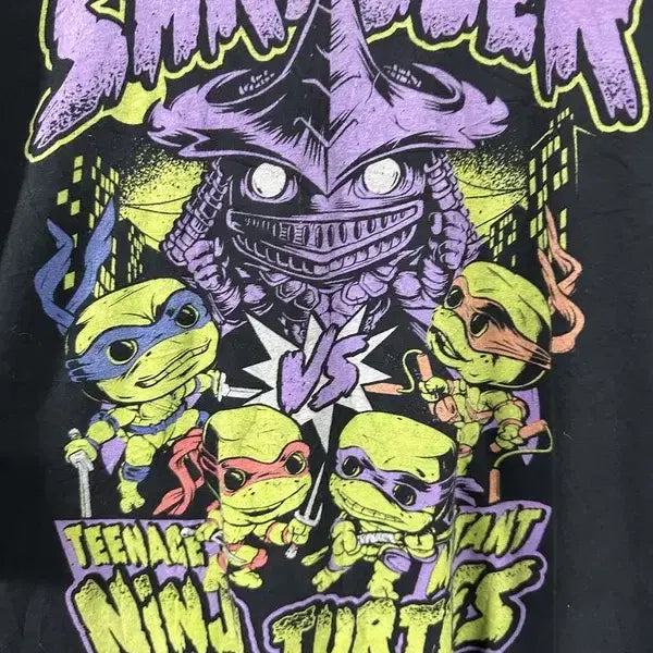 [BUNJANG] Ninja Turtles Graphic Cartoon T-shirt / [XL] NINJA TURTLES 닌자터틀 그래픽 카툰 반팔티