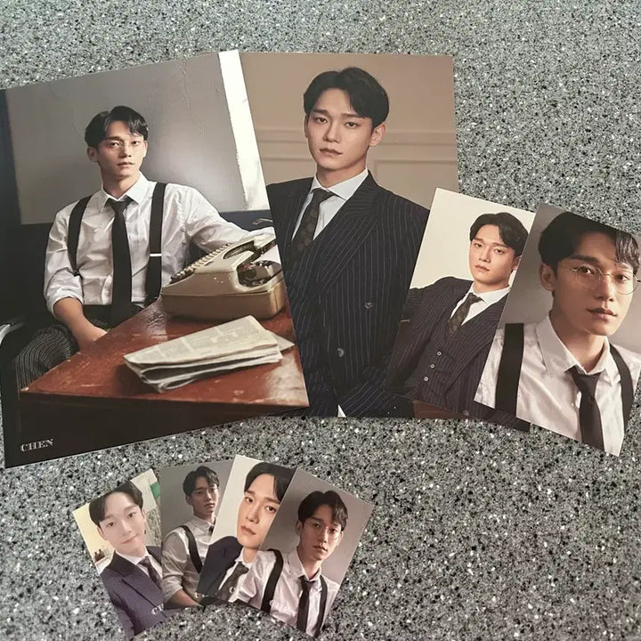 [SOLD OUT] 엑소 첸 시그 엽서 포카 일괄