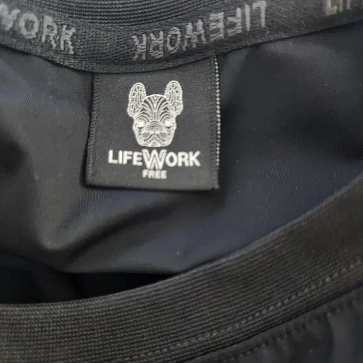 [BUNJANG] Life Work French Bulldog T-shirt / (새상품급)라이프워크 프렌치불독 반팔티 블랙 F사이즈