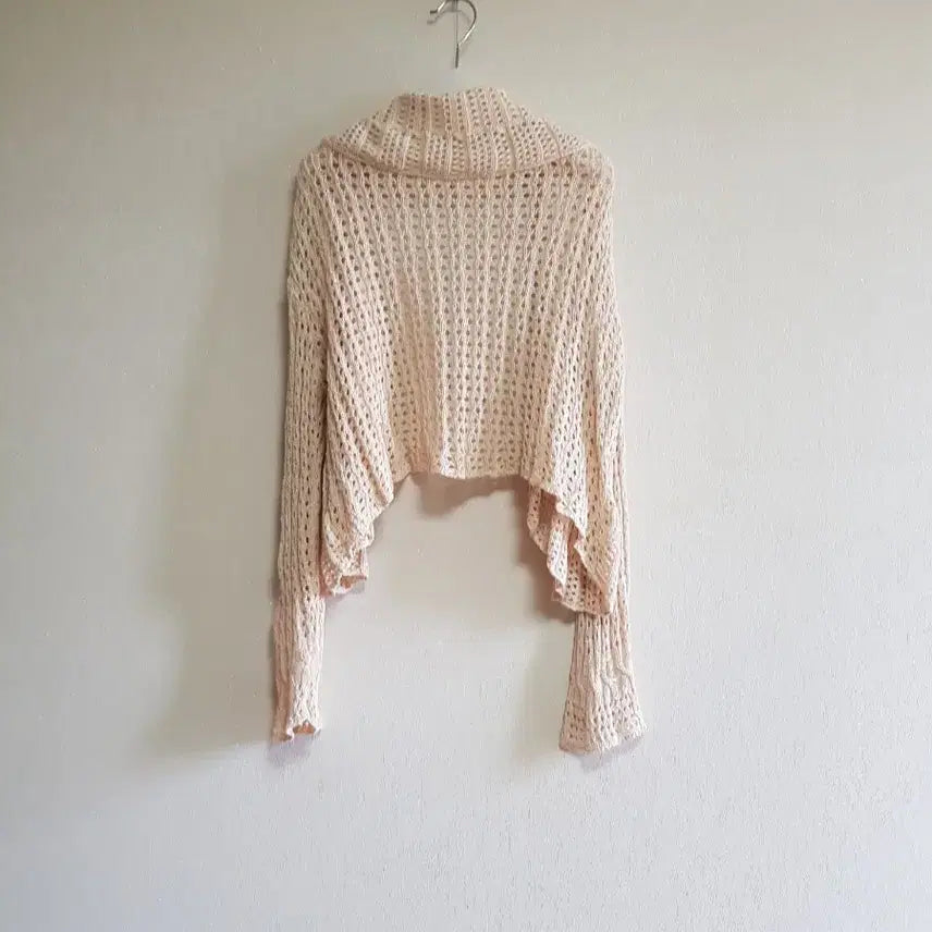 [BUNJANG] Beige Knit Cardigan / 가디건