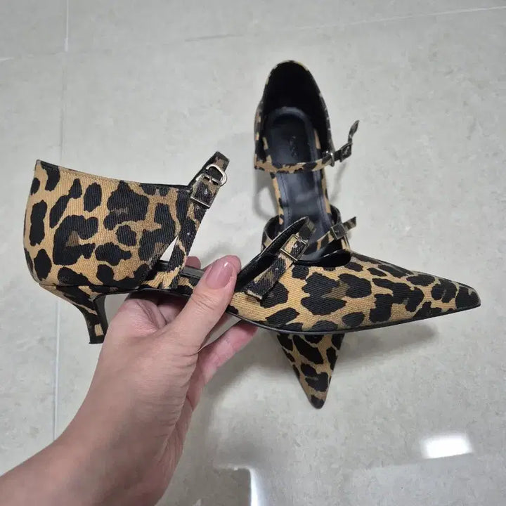 [BUNJANG] ORR Leopard Pumps / 오르 orr 레오파드 펌프스