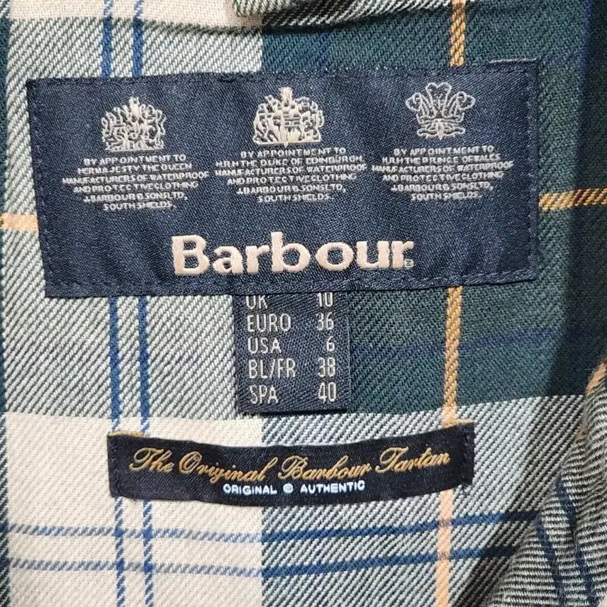 [BUNJANG] Barbour Beadnell Waxed Jacket Sage Corduroy Collar / (M) 바버 비드넬 왁싱자켓 세이지 왁스점퍼 코듀로이 카라넥