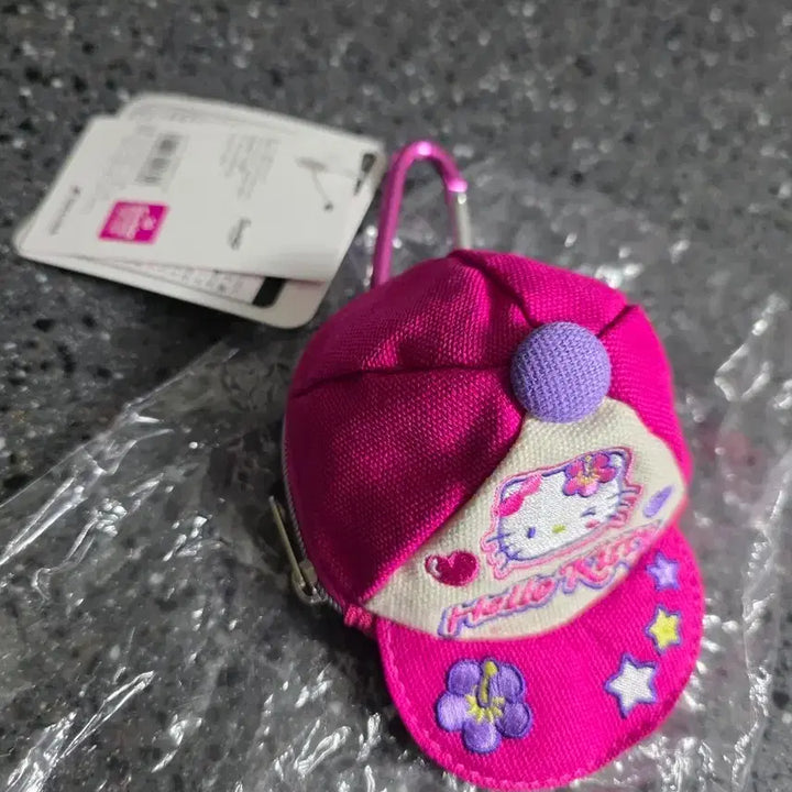 [BUNJANG] Sanrio Vivid Kitty Pouch Keyring / 산리오 비비드 키티 모자 파우치 키링