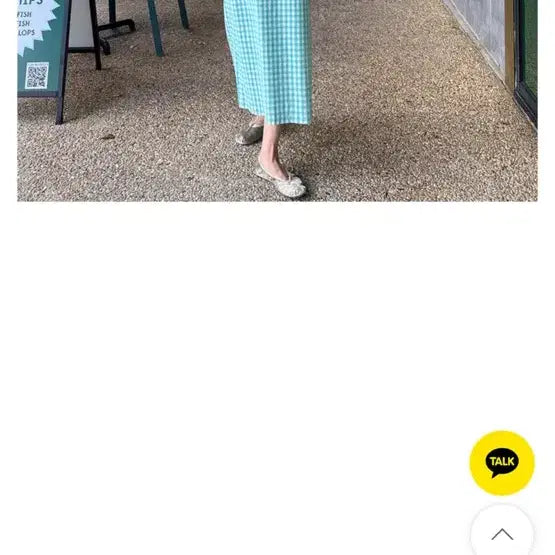 [BUNJANG] D.GREES Marie Gingham Check Skirt / 디그리스 마리 깅엄체크 스커트(MADE) S