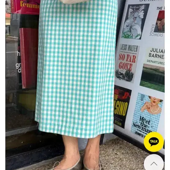 [BUNJANG] D.GREES Marie Gingham Check Skirt / 디그리스 마리 깅엄체크 스커트(MADE) S