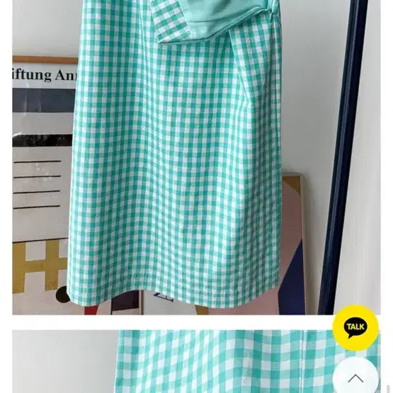 [BUNJANG] D.GREES Marie Gingham Check Skirt / 디그리스 마리 깅엄체크 스커트(MADE) S