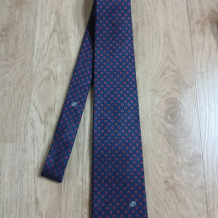 [BUNJANG] Renoma Navy Dot Pattern Tie / 레노마넥타이(1회착용)