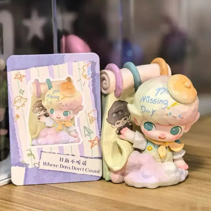 [BUNJANG] POP MART Dimoo If Monday Disappears Series Secret Figure / 팝마트 디무 만약 월요일이 사라진다면? 시리즈 시크릿