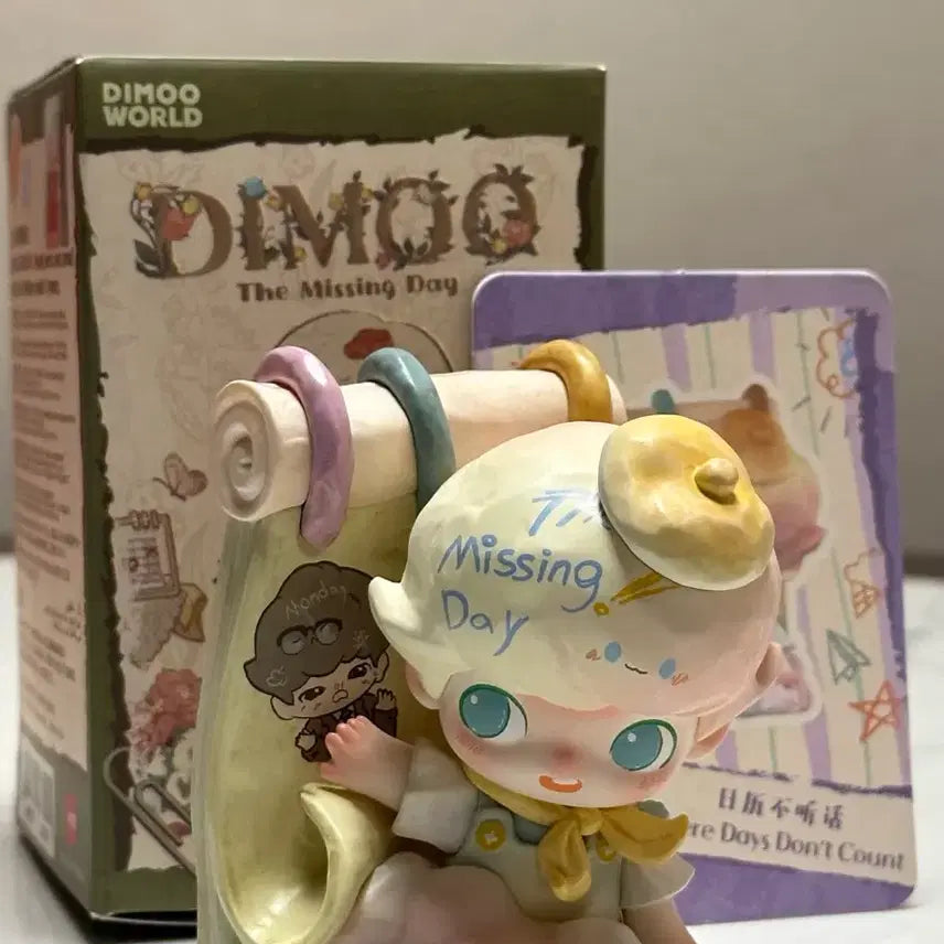 [BUNJANG] POP MART Dimoo If Monday Disappears Series Secret Figure / 팝마트 디무 만약 월요일이 사라진다면? 시리즈 시크릿