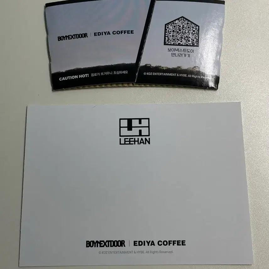 [BUNJANG] 보넥도 이디야 엽서 이한 디액션 컵홀더 컴백분철쁘넥도인형포카키링 / 보넥도 이디야 엽서 이한 디액션 컵홀더 컴백분철쁘넥도인형포카키링