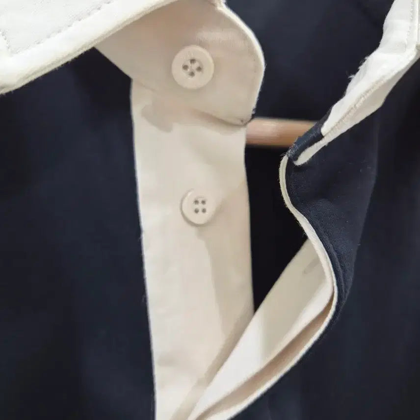 [BUNJANG] System Rugby Long Sleeve Shirt with Elbow Patches / 시스템 엘보 패치  럭비 긴팔 셔츠