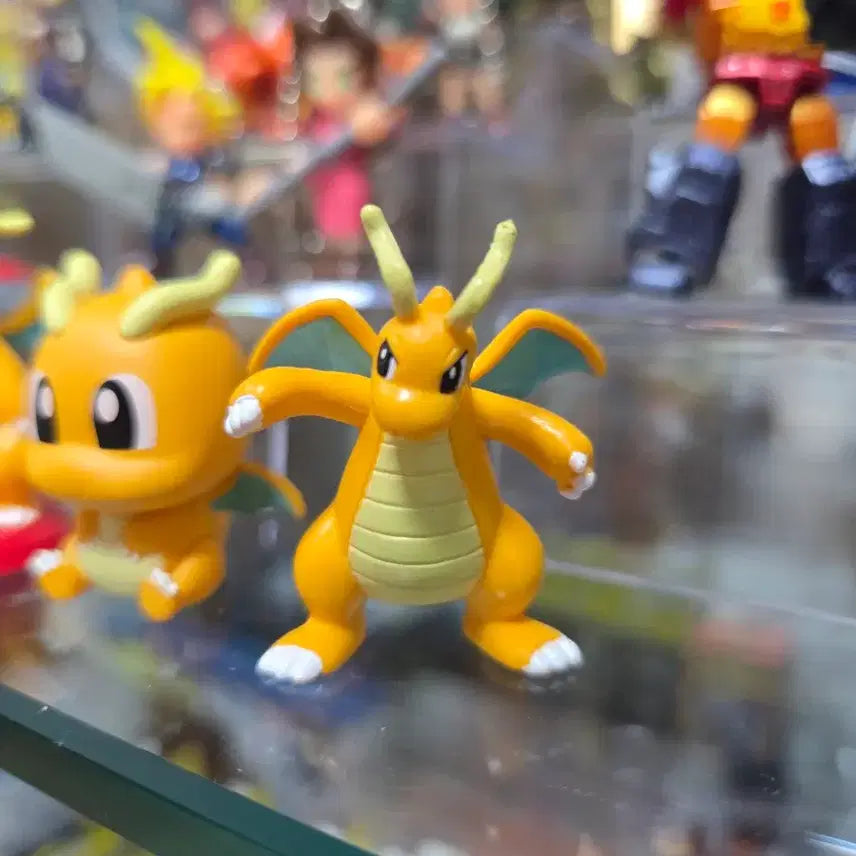[BUNJANG] Pokemon Dragonite Figure Bundle Set / 포켓몬 망나뇽 피규어 가챠 3종 일괄