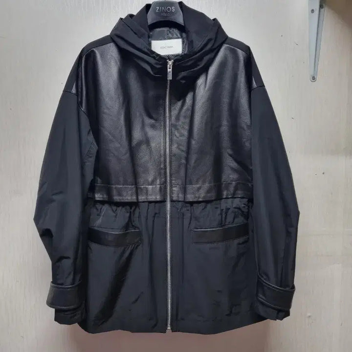 [BUNJANG] Aizd Baba Genuine Lambskin Leather Jacket Size 66 / 아이잗바바 천연양가죽 자켓 66