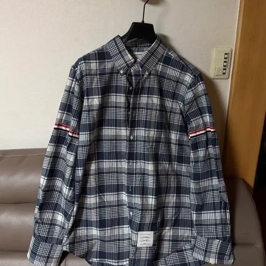 [BUNJANG] Thom Browne Checkered Shirt Size 4 / 톰브라운 체크셔츠 4사이즈