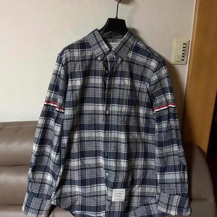 [BUNJANG] Thom Browne Checkered Shirt Size 4 / 톰브라운 체크셔츠 4사이즈