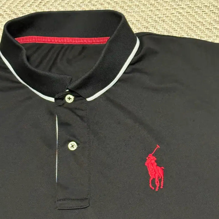 [BUNJANG] Polo Black/Gray Short Sleeve Polo Shirt / 폴로 블랙/회색 반팔 카라티