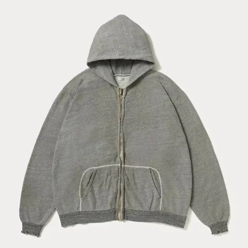 [SOLD OUT] [3]아프레쎄 26ss 빈티지 라이트웨이트 후드집업 그레이