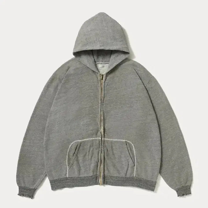 [SOLD OUT] [3]아프레쎄 26ss 빈티지 라이트웨이트 후드집업 그레이