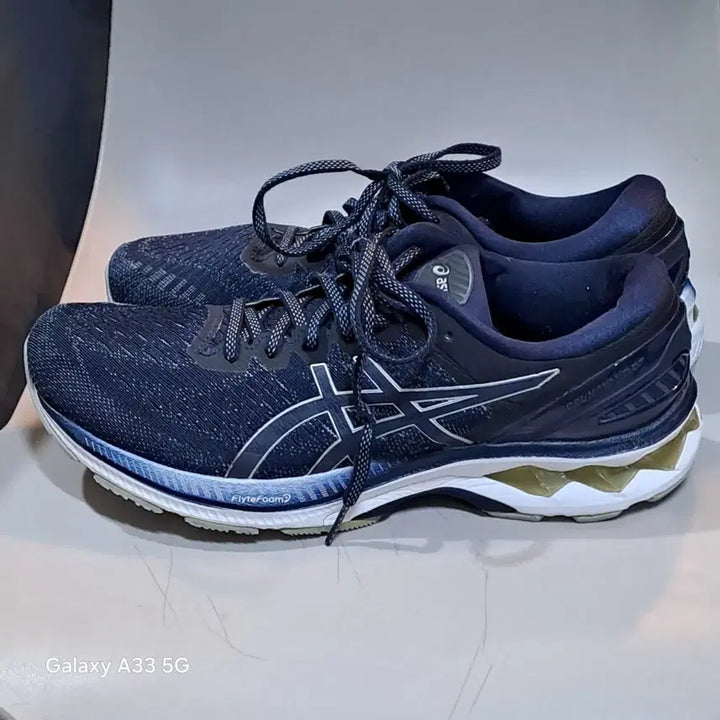 [BUNJANG] Asics Gel-Kayano 27 Navy 275mm Running Shoes / 아식스 젤 카야노 27 네이비 275mm