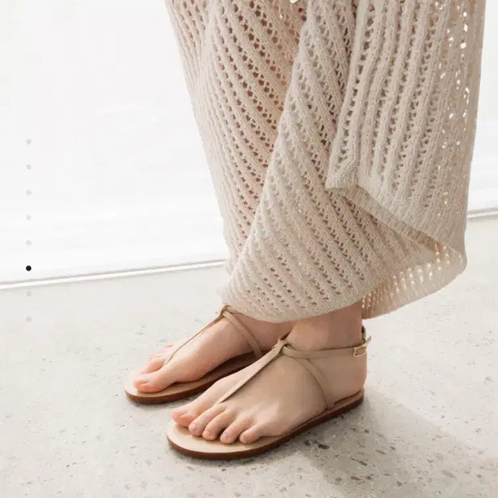[BUNJANG] CUEREN Venice Sandals Beige / (2~3회 착용) 쿠에른(CUEREN) 베니스 샌들 베이지
