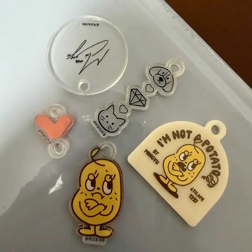 [BUNJANG] SEVENTEEN Mini Tin Overseas Pop-up Keychain / 미니틴 해외 팝업 키링