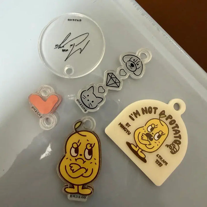[BUNJANG] SEVENTEEN Mini Tin Overseas Pop-up Keychain / 미니틴 해외 팝업 키링