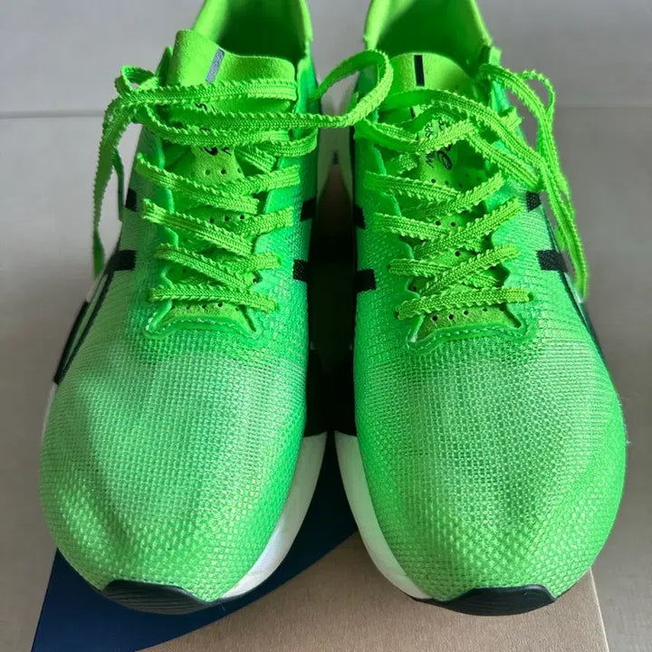[BUNJANG] Asics Metaspeed Edge Tokyo Running Shoes / 아식스 메타스피드 엣지 도쿄 255 그린
