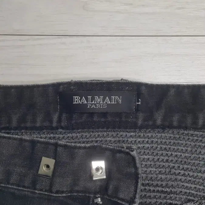 [BUNJANG] BALMAIN Gray Denim Pants 32 inch / BALMAIN 발망(사방스판) 그레이대님 32인치(No.194)해외판!