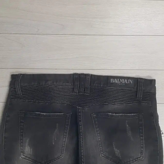 [BUNJANG] BALMAIN Gray Denim Pants 32 inch / BALMAIN 발망(사방스판) 그레이대님 32인치(No.194)해외판!