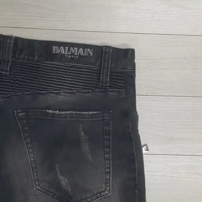 [BUNJANG] BALMAIN Gray Denim Pants 32 inch / BALMAIN 발망(사방스판) 그레이대님 32인치(No.194)해외판!