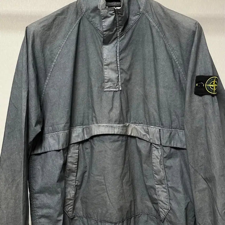 [BUNJANG] Stone Island Resin Poplin Anorak Jacket L / 스톤아일랜드 레진포플린 아노락 자켓 L(105) 국내판