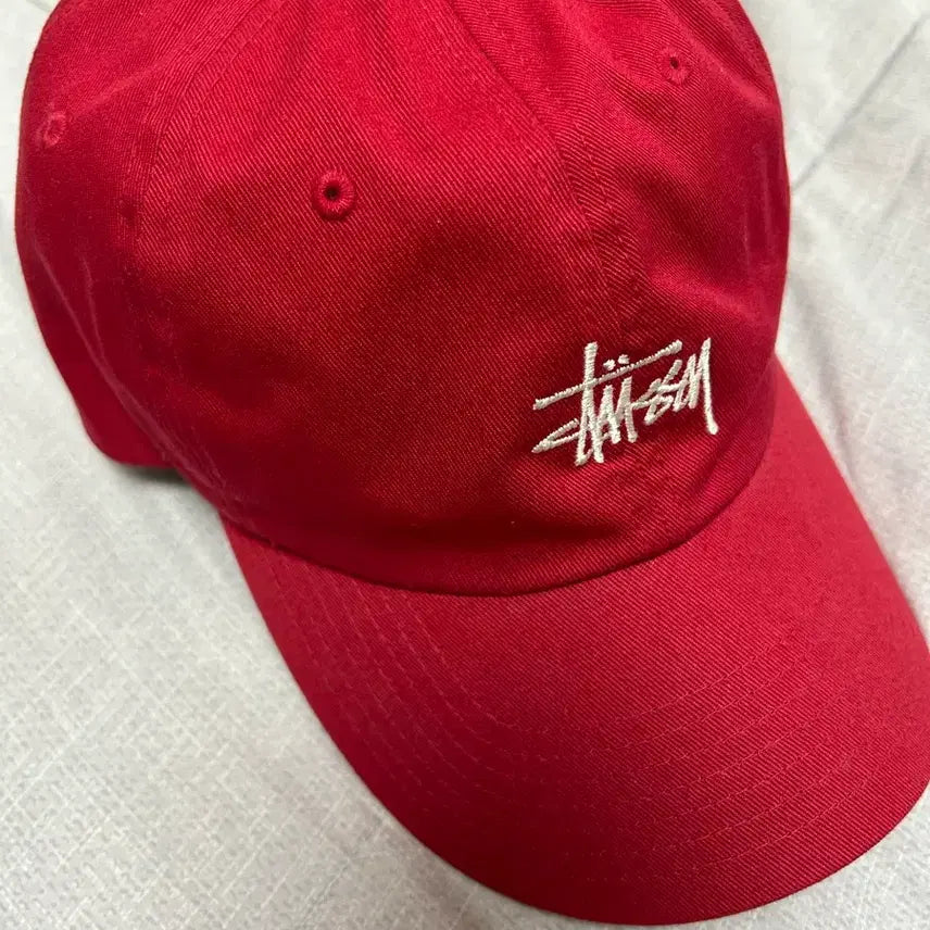 [BUNJANG] Stussy Ball Cap Red / 스투시 볼캡 레드