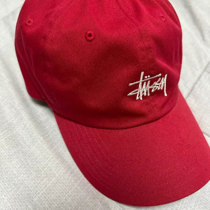 [BUNJANG] Stussy Ball Cap Red / 스투시 볼캡 레드