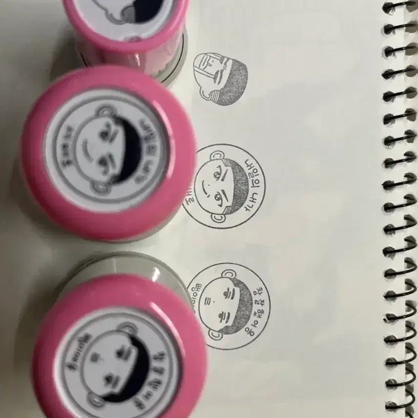 [BUNJANG] Slam Dunk Shohoku &amp; Sannoh &amp;  Yusan Team Stamp Set / 슬램덩크 도장 채치수 정우성 이명헌 일괄