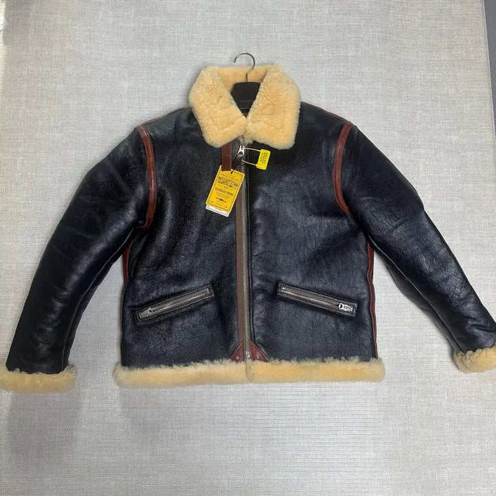 [BUNJANG] VELUOKLDLY D1 Faux Shearling Jacket / VELUOKLDLY D1 무스탕 2xl사이즈(105)