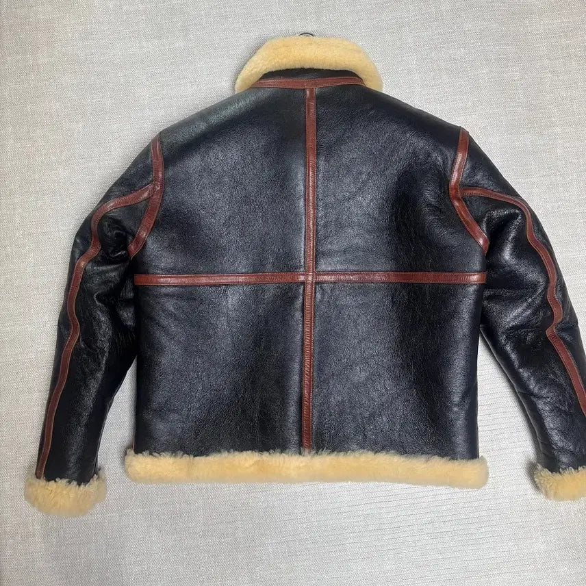 [BUNJANG] VELUOKLDLY D1 Faux Shearling Jacket / VELUOKLDLY D1 무스탕 2xl사이즈(105)