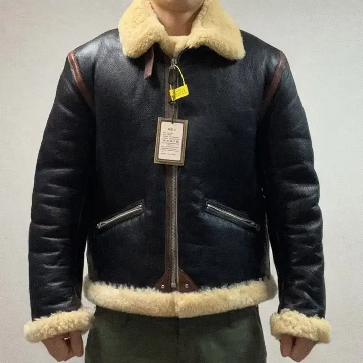 [BUNJANG] VELUOKLDLY D1 Faux Shearling Jacket / VELUOKLDLY D1 무스탕 2xl사이즈(105)